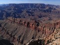 Grand Canyon - uitzicht tussen Grand View Point en