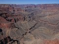 Grand Canyon - uitzicht langs Hermit Road