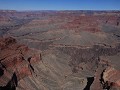 Grand Canyon - uitzicht langs Hermit Road