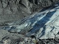 de voet van Exit Glacier, Seward