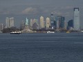 New York City - zicht vanop Staten Island Ferry