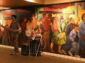 New York City, Manhattan - ambiance in de metro
