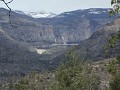 Yosemite NP - Hetch Hetchy Valley, de stuwdam en z