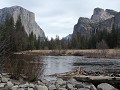 Yosemite NP - Yosemite Valley, terugblik bij het u