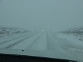 niet veel later ... sneeuwstorm in New Mexico 