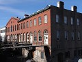 Savannah, oude pakhuizen, katoen werd over de brug