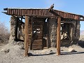 Death Valley, in Ballarat ghost town, de deur is o