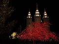Salt Lake City - Temple Square, kerstverlichting