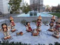 Salt Lake City - Temple Square, kerststal