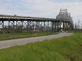 Louisiana, typische brug over de Mississippi River