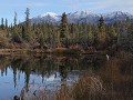 Wrangell-St.Elias NP, Nabesna Road, Kendesnii Lake