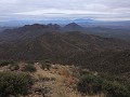 Tucson, Saguaro NP, wandeling King Canyon, uitzich