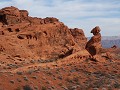 Valley of Fire, White Domes Road aan Visitor cente
