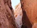 Valley of Fire, White Domes wandeling door smalle 