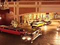 Las Vegas, the Strip, Hummer limousines aan the Ve