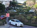San Francisco, kronkelende steile Lombard street