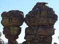 Chiricahua NM, kussende rotsen
