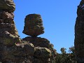 Chiricahua NM, de indrukwekkende Big Balanced Rock