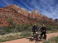 Zion NP, Zion Canyon - fietstocht