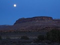 Canyonlands, slaapplaats Hamburger Rock
