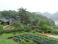 Andong, Jirye artist's colony, uitzicht op de tuin