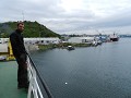 Vertrek met de ferry Navimag naar Puerto Natales. 