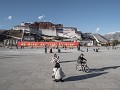Potala, het bekendste gebouw van Lhasa en Tibet.