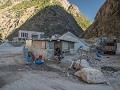 De grensoversteek China (Tibet) met Nepal.  Het co