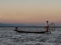 Traditionele visser Inle-meer