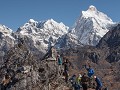 Onze terugweg verloopt via de Selele-pas (4.480m),