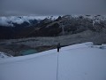 's Morgens op de gletsjer