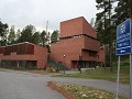 De Town hall van Säynätsalo, architect Alvar Aalto