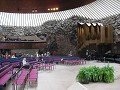 De rotskerk in Helsinki; Temppeliaukion kirkko van