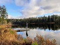 Vismeer Ulvbergstjärn, oefenen met vliegvissen