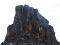 Lava Tower- yep, that's my crazy guide and friend 