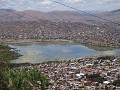 010 Cochabamba - Vanaf het Christus beeld de stad 