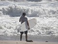 surfing at san teresa playa