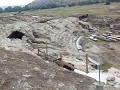 Goed bewaarde ruines in Stobi, macedonie