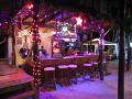 bar van 'The Lazy Hut' (nog steeds in kerststemmin