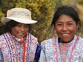 2 meisjes op altiplano