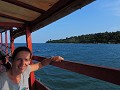 Koh Rong - Op de boot naar Koh Rong