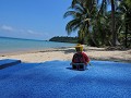 Koh Rong - Lonely Beach - Boris in het paradijs