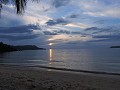 Koh Rong - Lonely Beach - Laatste zonsondergang