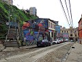 Valparaiso - street art die de straat wat opfleurt