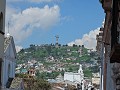 Quito - Eerste zicht op de stad