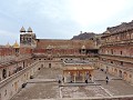 Jaipur - Amer fort - Binnenplein nummer 4 voor de 