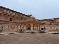 Jaipur - Amer fort - Binnenplein nummer 4