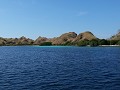 Komodo - De baai waar we de eerste nacht bleven li