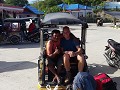 Togean Islands - Met de tuktuk naar de haven