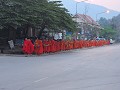 Luang Prabang - Almen voor de boeddhistische monni